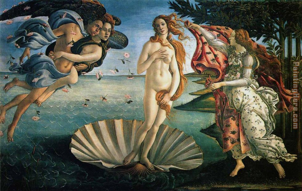 Sandro Botticelli The Birth of Venus